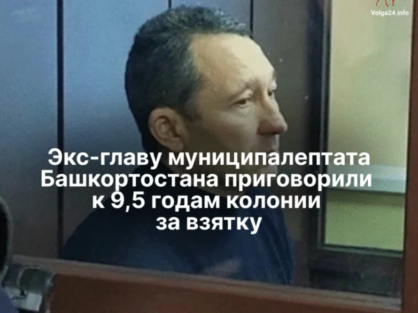 Экс-главу муниципалептата Башкортостана приговорили к 9,5 годам колонии за взятку