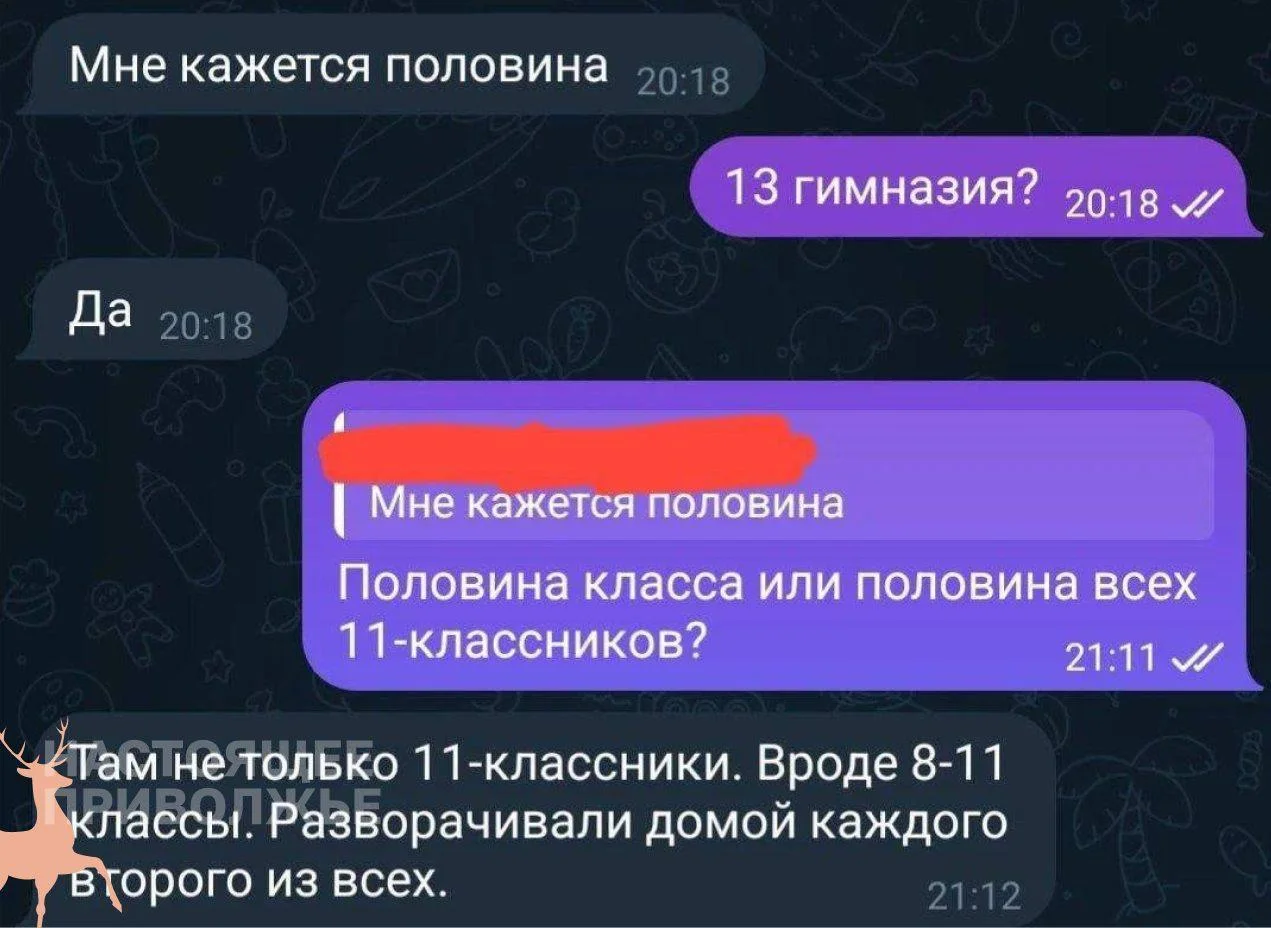 Скандал в Пензе: школьников не пустили на новогоднюю дискотеку без мессенджера Max