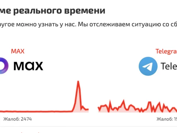 Россияне массово пожаловались на сбой в работе «национального мессенджера» MAX