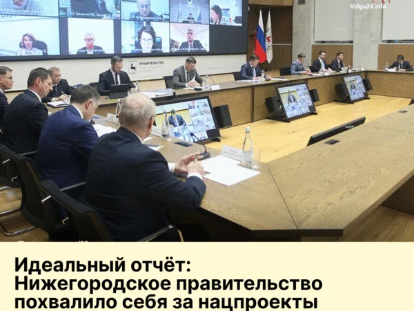 Идеальный отчёт: Нижегородское правительство похвалило себя за нацпроекты