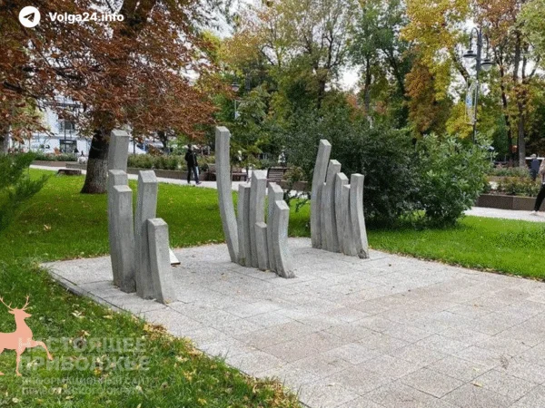 В Саратове снесли памятник о жертвах домашнего насилия 