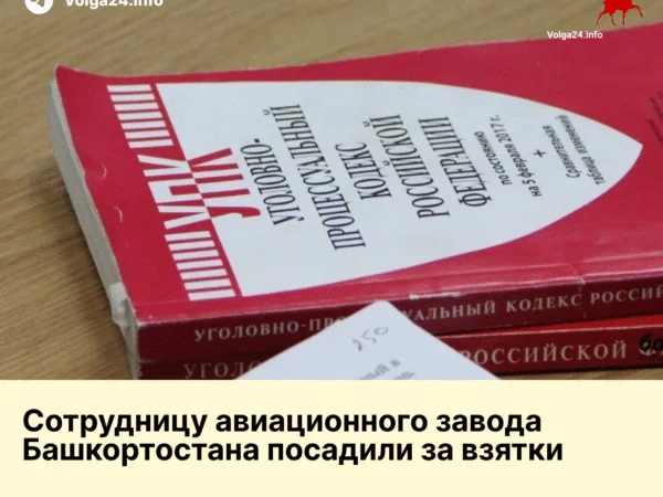 Сотрудницу авиационного завода Башкортостана посадили за взятки