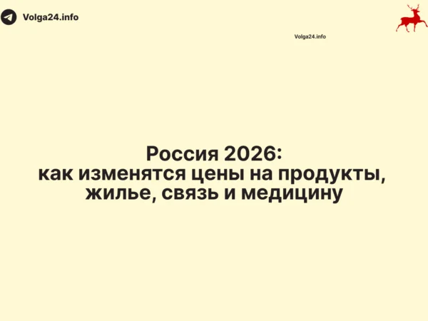 Россия 2026: как изменятся цены на продукты, жилье, связь и медицину