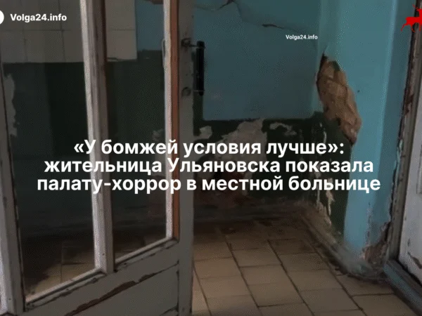 «У бомжей условия лучше»: жительница Ульяновска показала палату-хоррор в местной больнице
