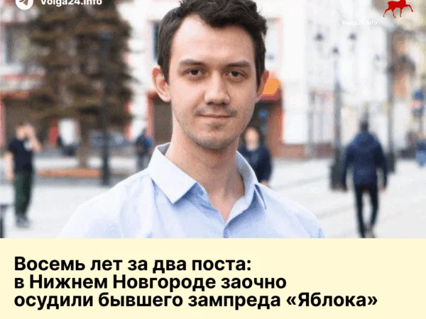Восемь лет за два поста: в Нижнем Новгороде заочно осудили бывшего зампреда «Яблока»