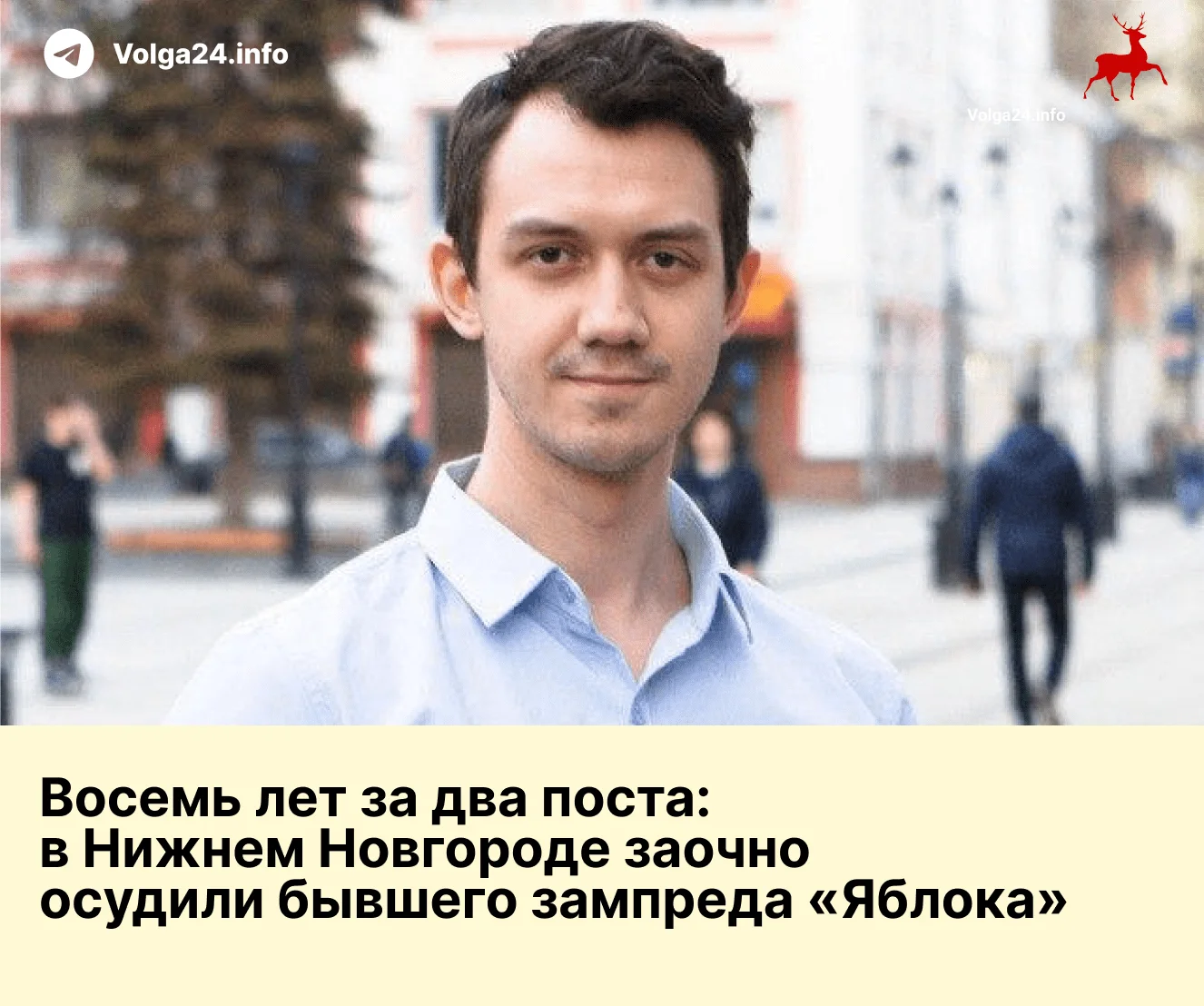 Восемь лет за два поста: в Нижнем Новгороде заочно осудили бывшего зампреда «Яблока»