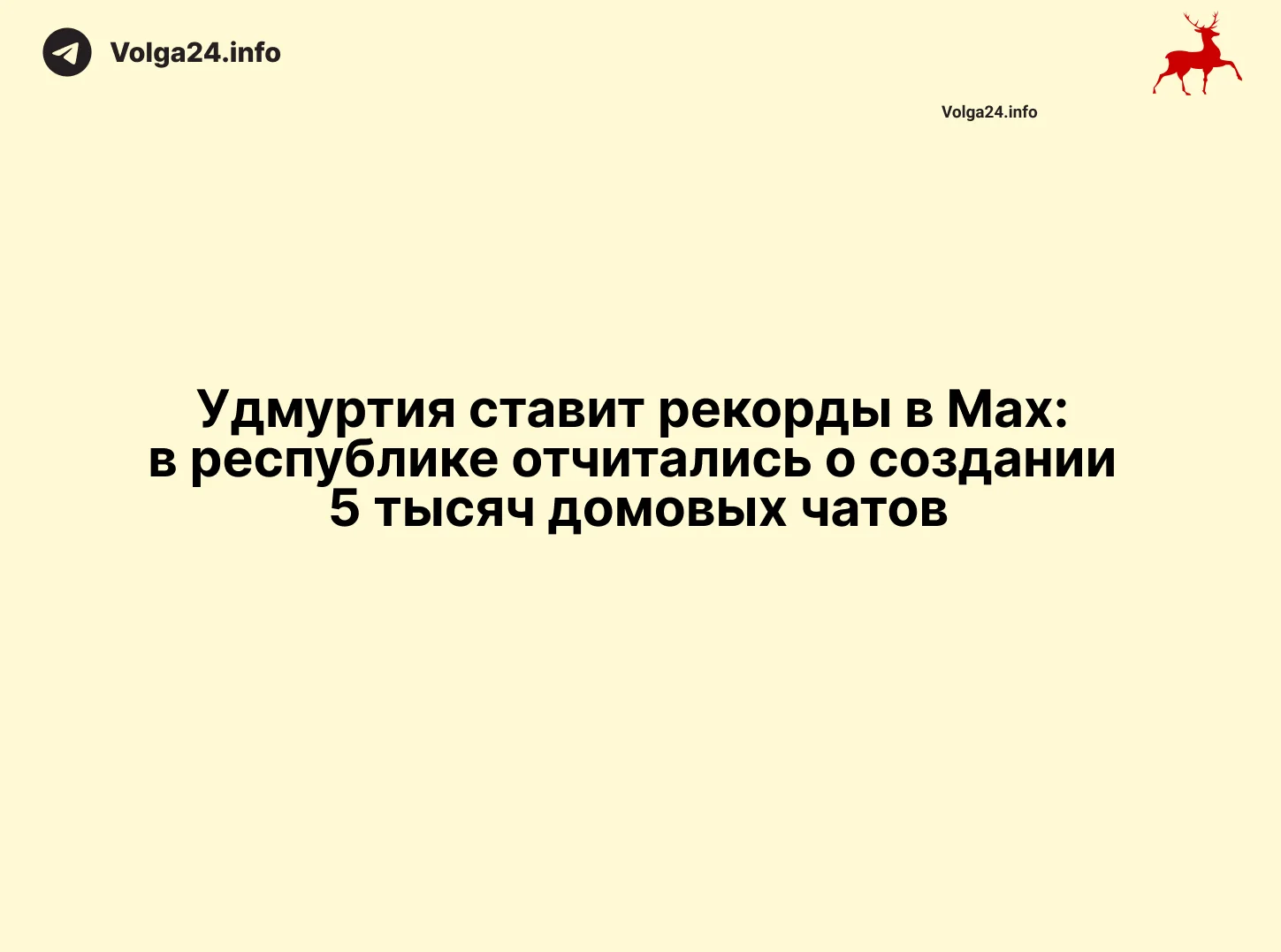 Удмуртия ставит рекорды в Max: в республике отчитались о создании 5 тысяч домовых чатов