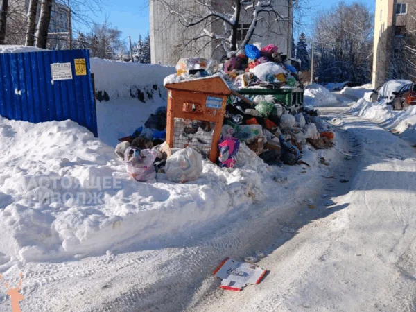 В Пензе выросла новая гора мусора