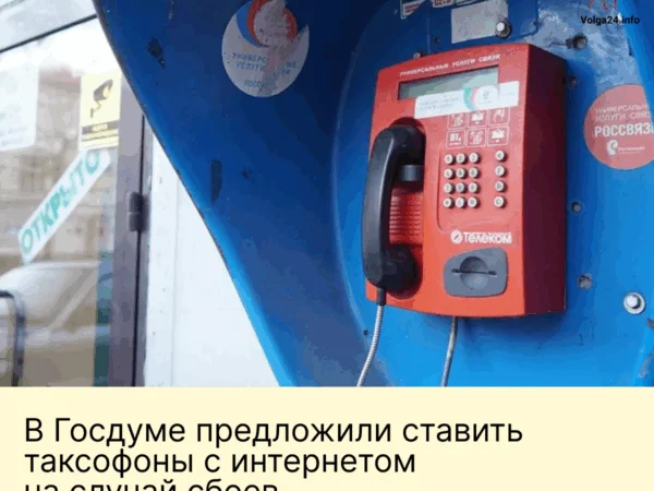 В Госдуме предложили ставить таксофоны с интернетом на случай сбоев