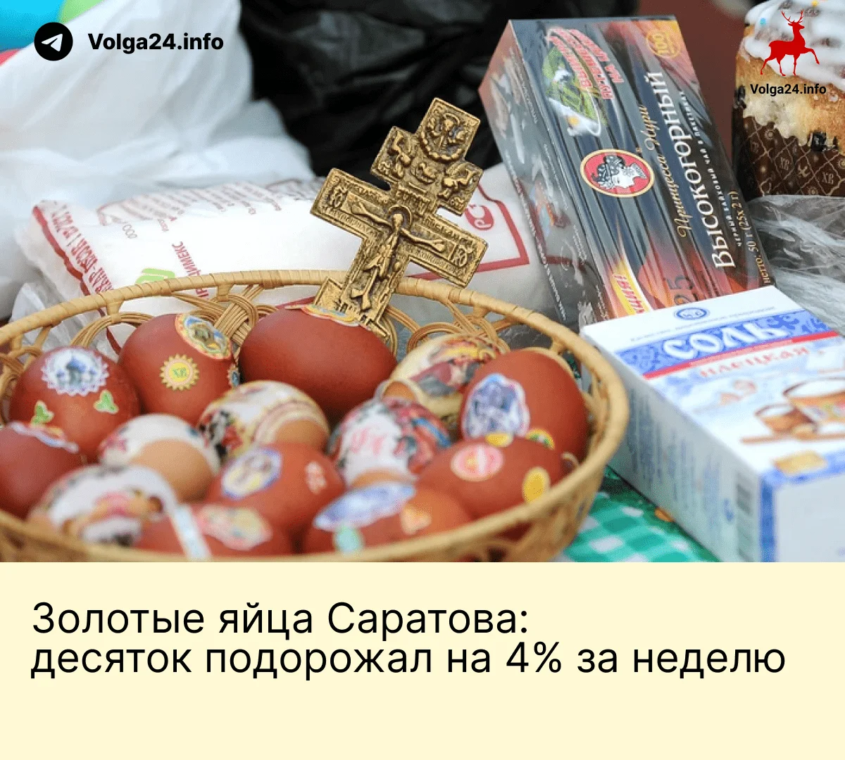 Золотые яйца Саратова: десяток подорожал на&nbsp;4% за&nbsp;неделю