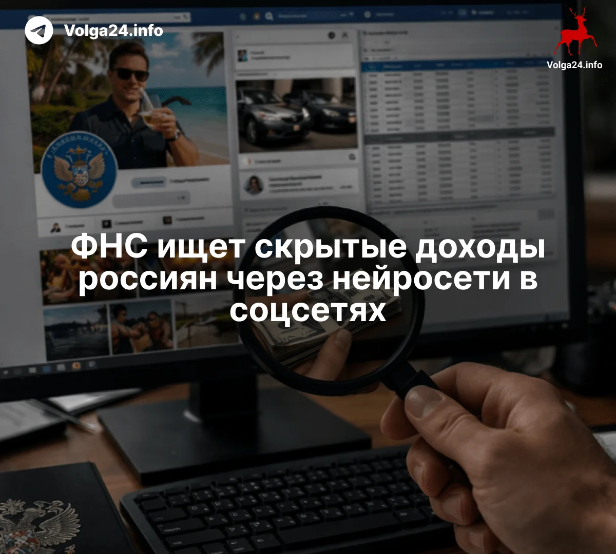 ФНС&nbsp;ищет скрытые доходы россиян через&nbsp;нейросети в&nbsp;соцсетях