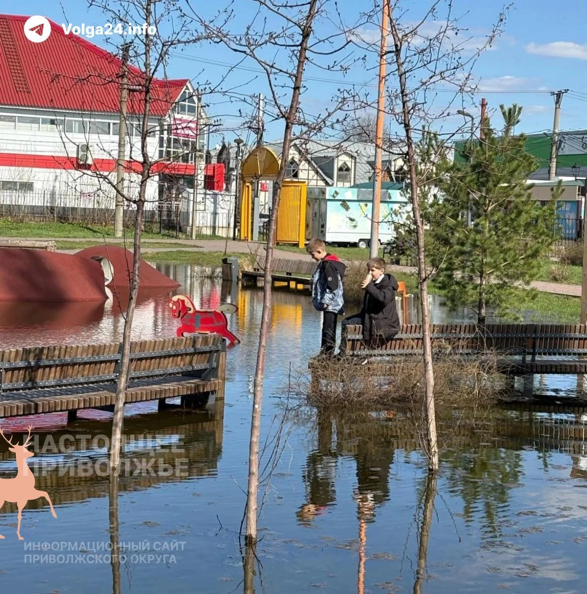 41&nbsp;млн&nbsp;ушли в&nbsp;воду: благоустройство в&nbsp;Давлеканово затоплено 