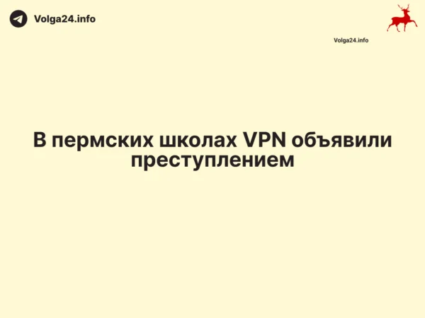 В&nbsp;пермских школах VPN&nbsp;объявили преступлением