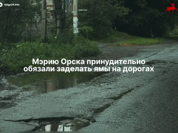 Мэрию Орска принудительно обязали заделать ямы на дорогах