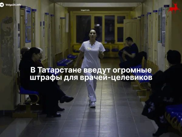 В&nbsp;Татарстане введут огромные штрафы для&nbsp;врачей‑целевиков